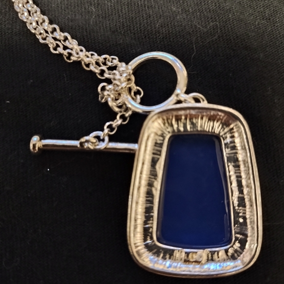 Blue and silver tone jewelry lot - Picture 9 of 10